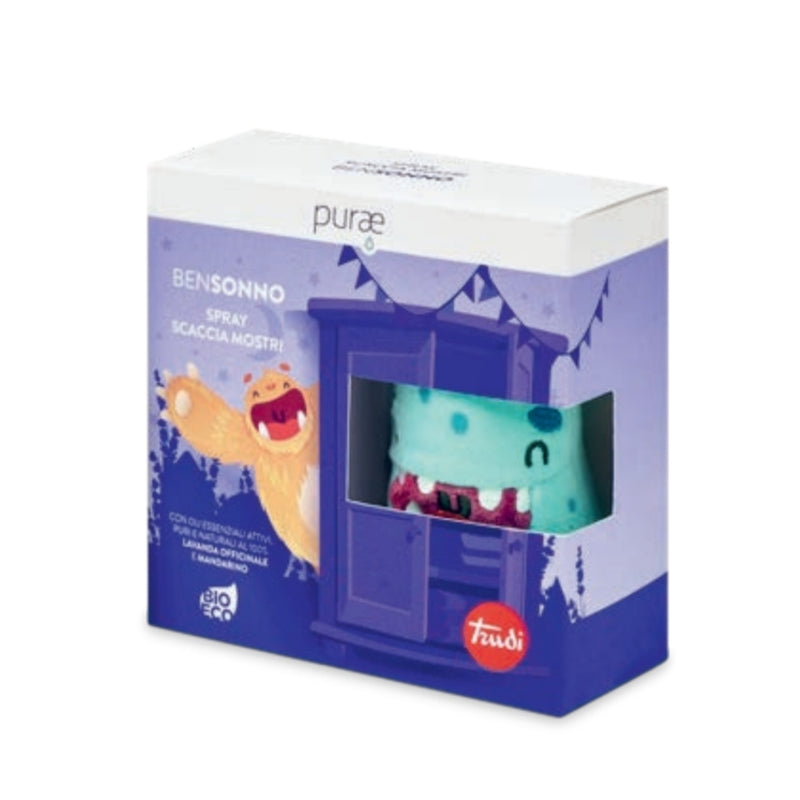 Purae Bensonno Spray Scaccia Mostri con Peluche Trudi