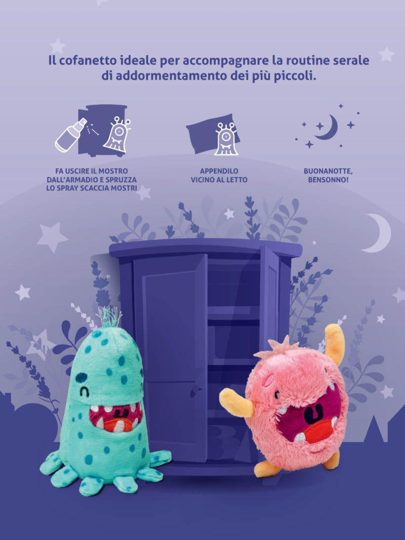 Purae Bensonno Spray Scaccia Mostri con Peluche Trudi