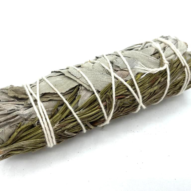Smudge di Salvia Bianca e Rosmarino