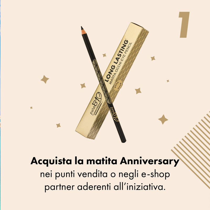 Purobio Cosmetics Matita occhi Long Lasting Anniversary