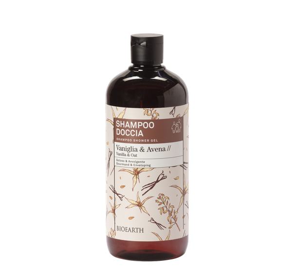 Bioearth Family Shampoo doccia Vaniglia e Avena
