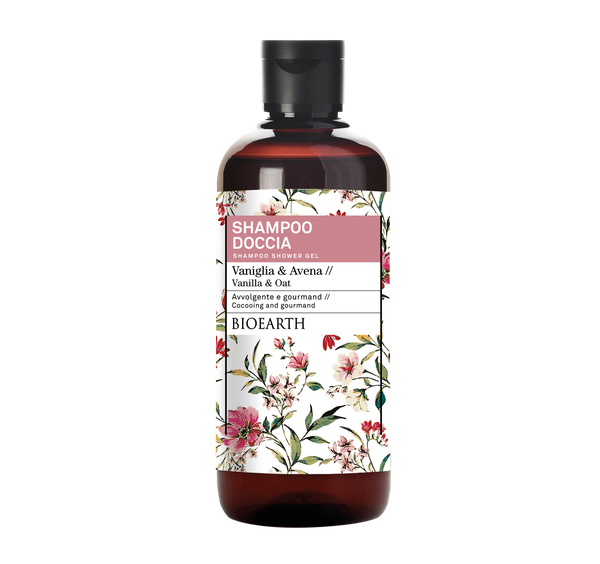 Bioearth Family shampoo doccia Vaniglia e Avena WINTER EDITION