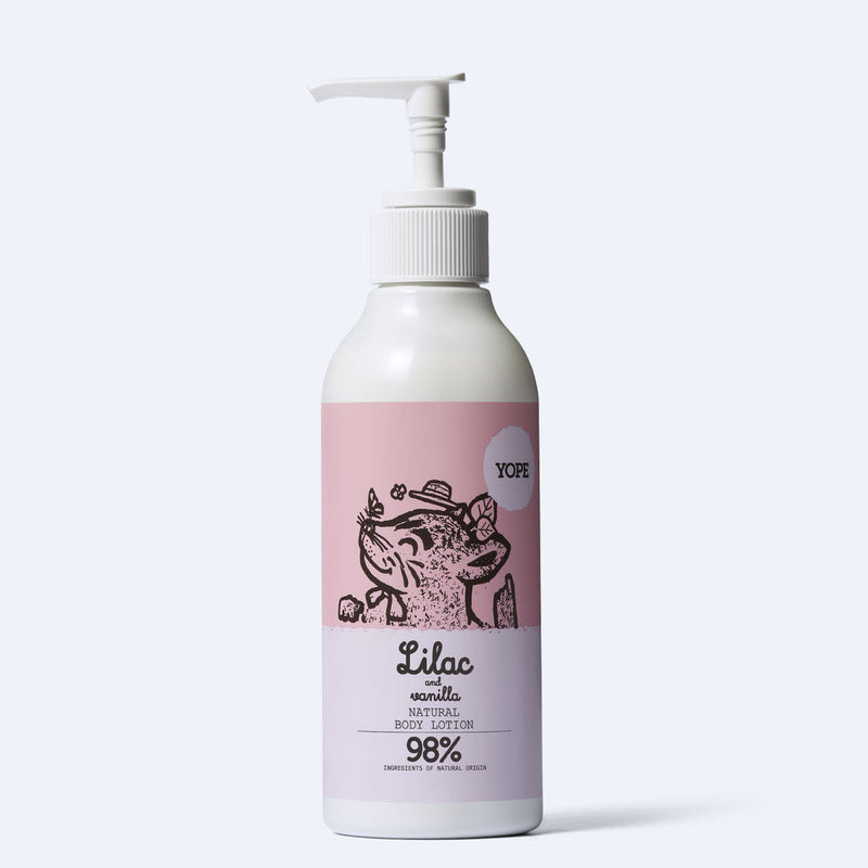 Yope Lilac and Vanilla Crema Corpo