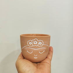 Mini Vaso in Terraccotta Frida