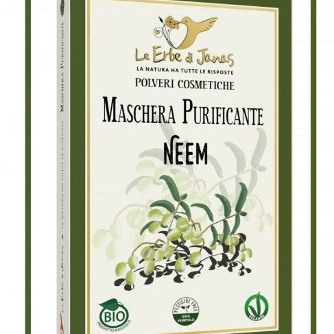 Le Erbe di Janas Maschera purificante al neem bio