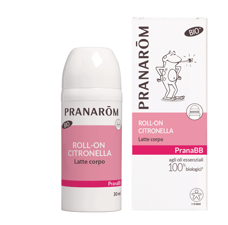 Pranarom PranaBB roll-on citronella latte corpo