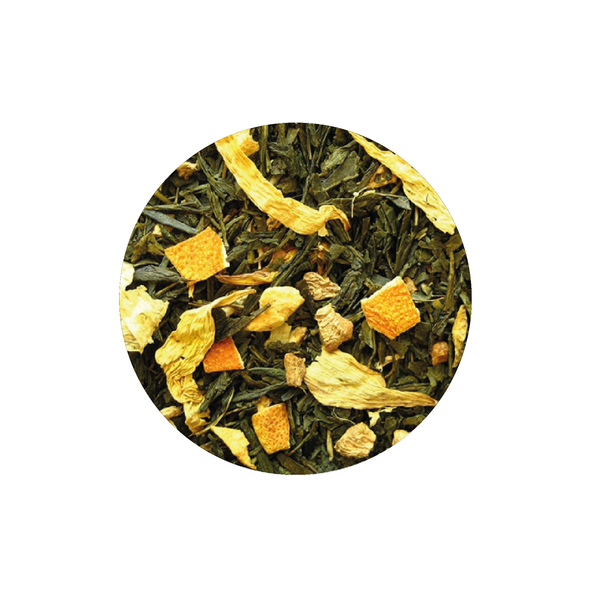 Tè verde aromatizzato Ginger lemon