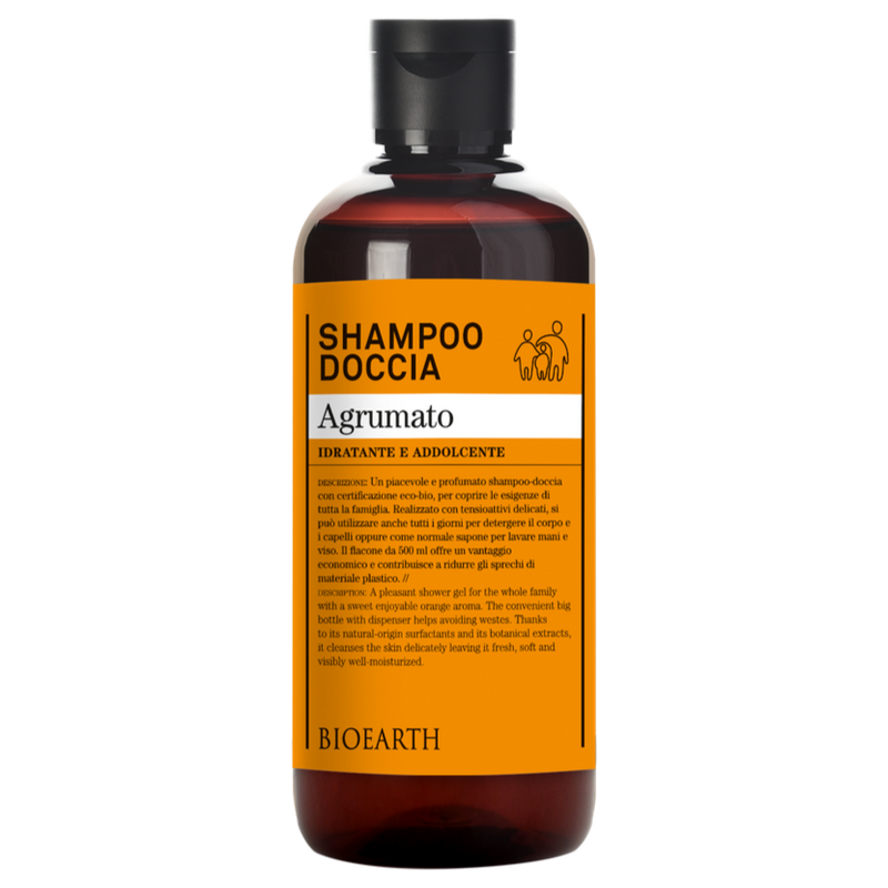 Bioearth Family shampoo doccia agrumato