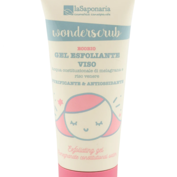 La Saponaria WonderScrub gel esfoliante viso