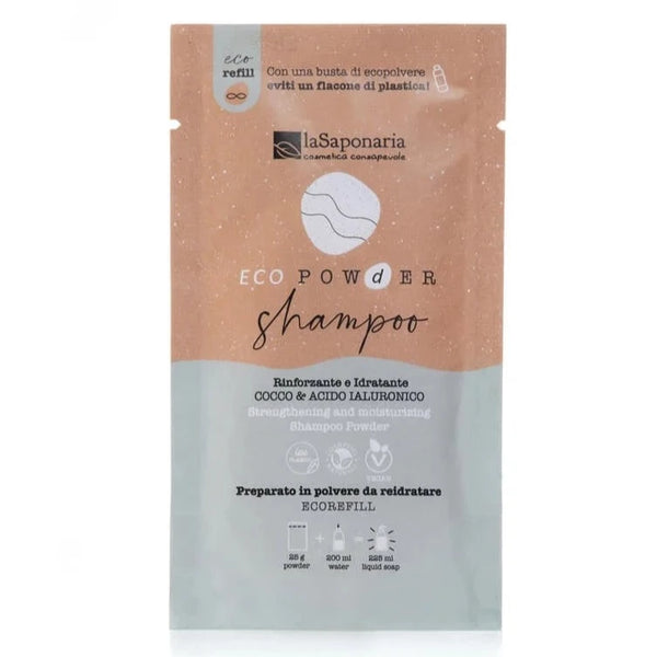 La Saponaria Shampoo in polvere rinforzante e idratante